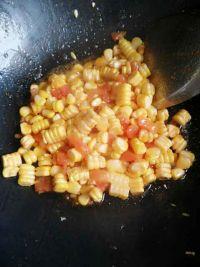 番茄烩玉米粒的做法步骤3