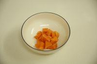皂角米桃胶木瓜羹的做法步骤3