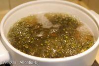 南瓜绿豆甜汤的做法步骤3
