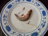 金钩虾毛豆丝瓜汤的做法步骤2