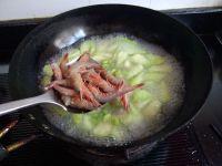 金钩虾毛豆丝瓜汤的做法步骤9