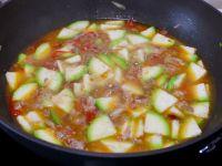 西红柿瓠子热汤面的做法步骤10