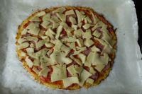 无面粉无油の花菜底披萨的做法步骤11