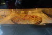无面粉无油の花菜底披萨的做法步骤12